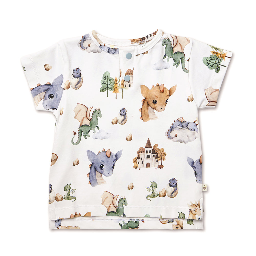 Dragon Organic Short Sleeve Top - View 2