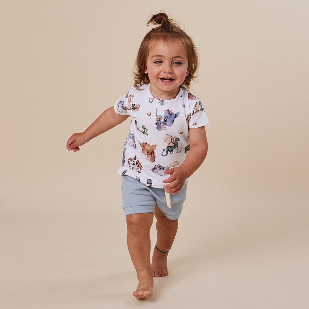Dragon Organic Short Sleeve Top - View 5