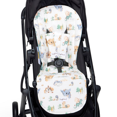 Dragon Reversible Pram Liner & Strap Cover Set | Snuggle Hunny