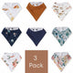 Organic Dribble Bib 3 Pack - Thumbnail 1