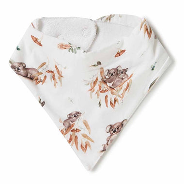 Koala Organic Dribble Bib-Snuggle Hunny