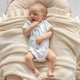 Duck Pond Short Sleeve Organic Kimono Bodysuit - Thumbnail 6