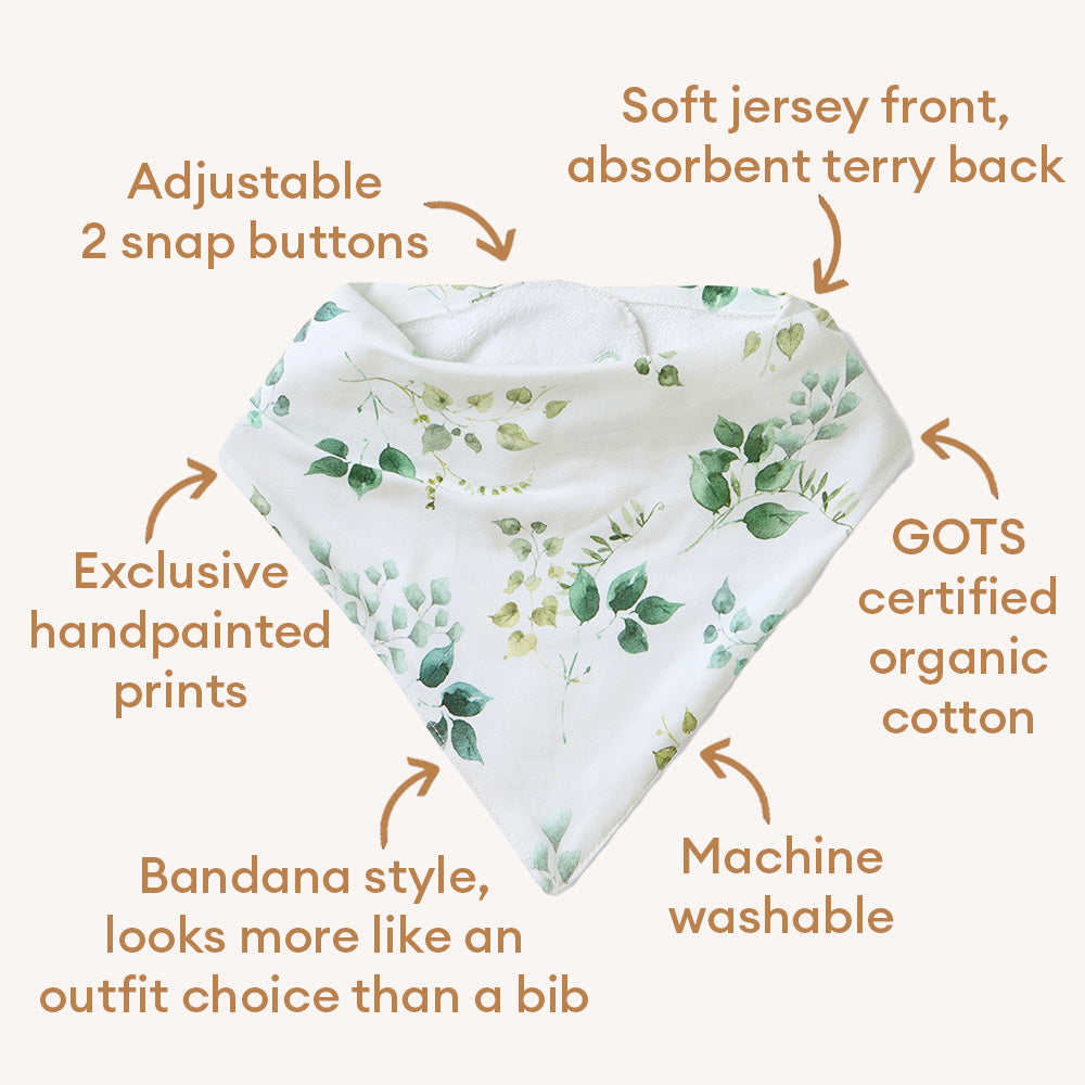 Eden Organic Dribble Bib - View 4