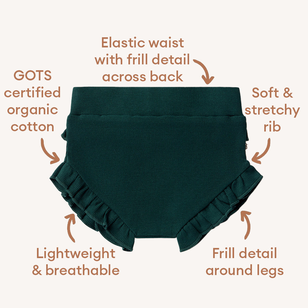 Emerald Organic Bloomers - View 4