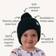 Emerald Organic Baby Knit Beanie - Thumbnail 6