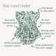 Evergreen Short Sleeve Organic Dress - Thumbnail 4
