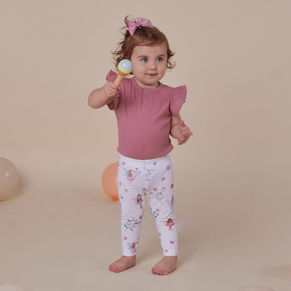 Fairy Garden Organic Leggings - View 1