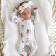 Fairy Garden Organic Snugglesuit Convertible Romper - Thumbnail 7