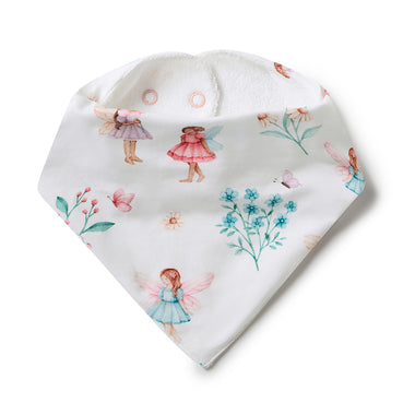 Fairy Garden Organic Dribble Bib | Snuggle Hunny