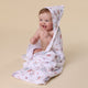Fairy Garden Organic Hooded Baby Towel - Thumbnail 3