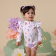 Fairy Garden Long Sleeve Organic Bodysuit with Frill - Thumbnail 16