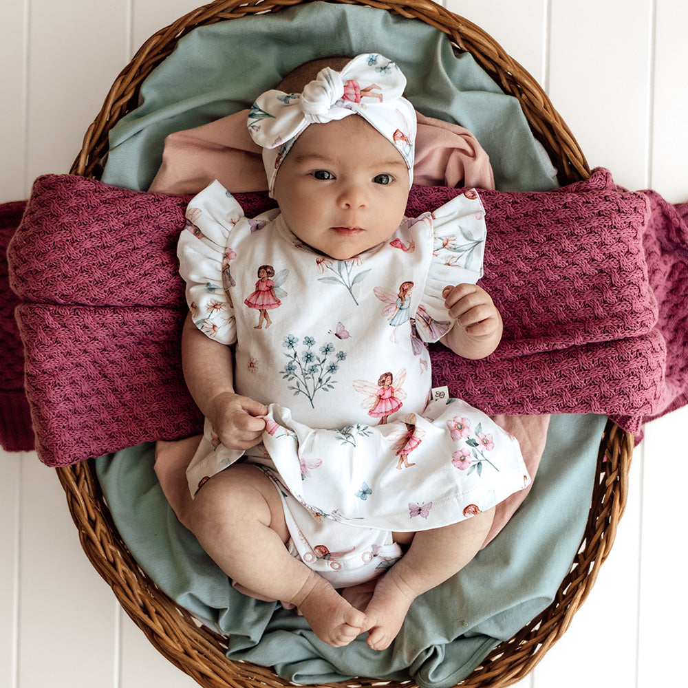 Fairy Garden Organic Baby & Toddler Dress