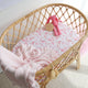 Flamingos Organic Bassinet Sheet / Change Pad Cover - Thumbnail 1