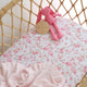 Flamingos Organic Bassinet Sheet / Change Pad Cover - Thumbnail 5