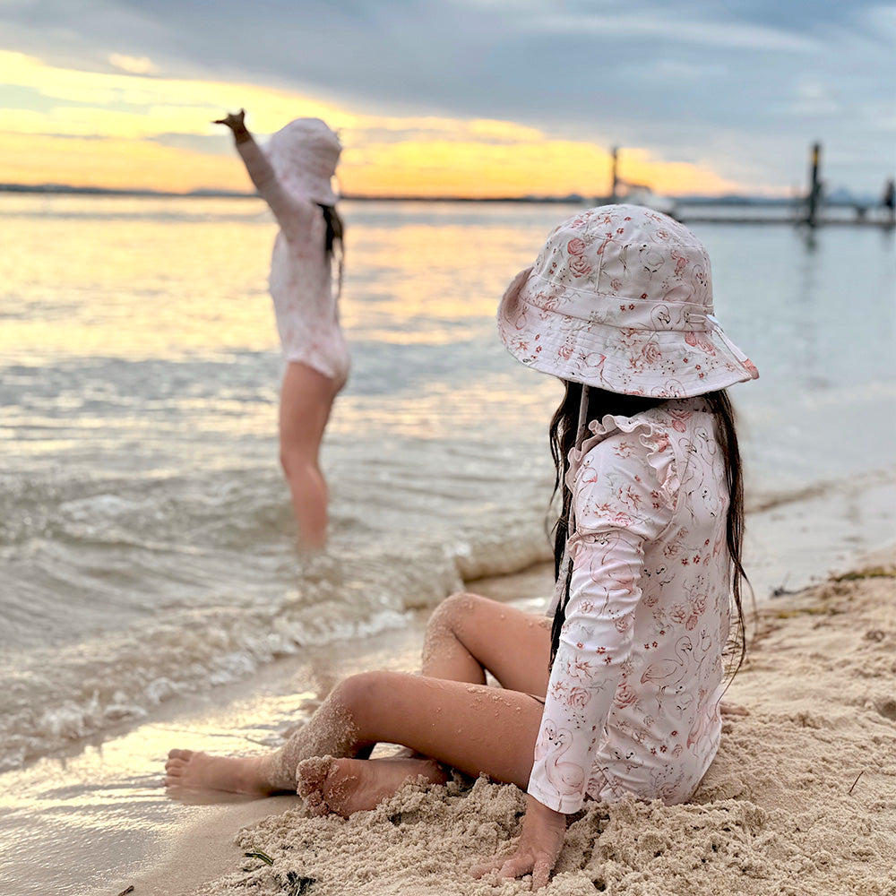 Flamingos Frill Swimsuit - View 12