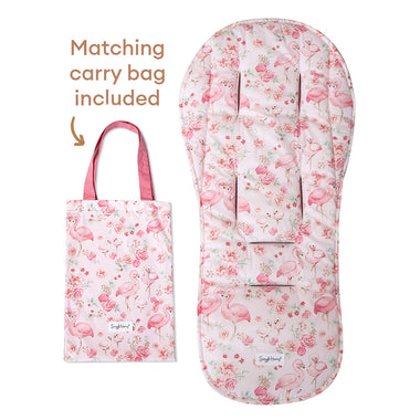 Flamingos Universal Organic Pram Liner | Snuggle Hunny