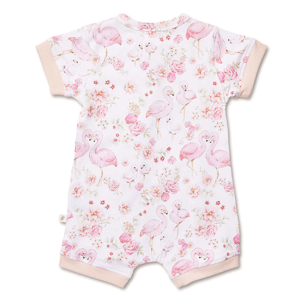 Flamingos Organic Snuggle Shortie - View 9