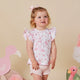 Flamingos Organic Short Sleeve Top with Frill - Thumbnail 8