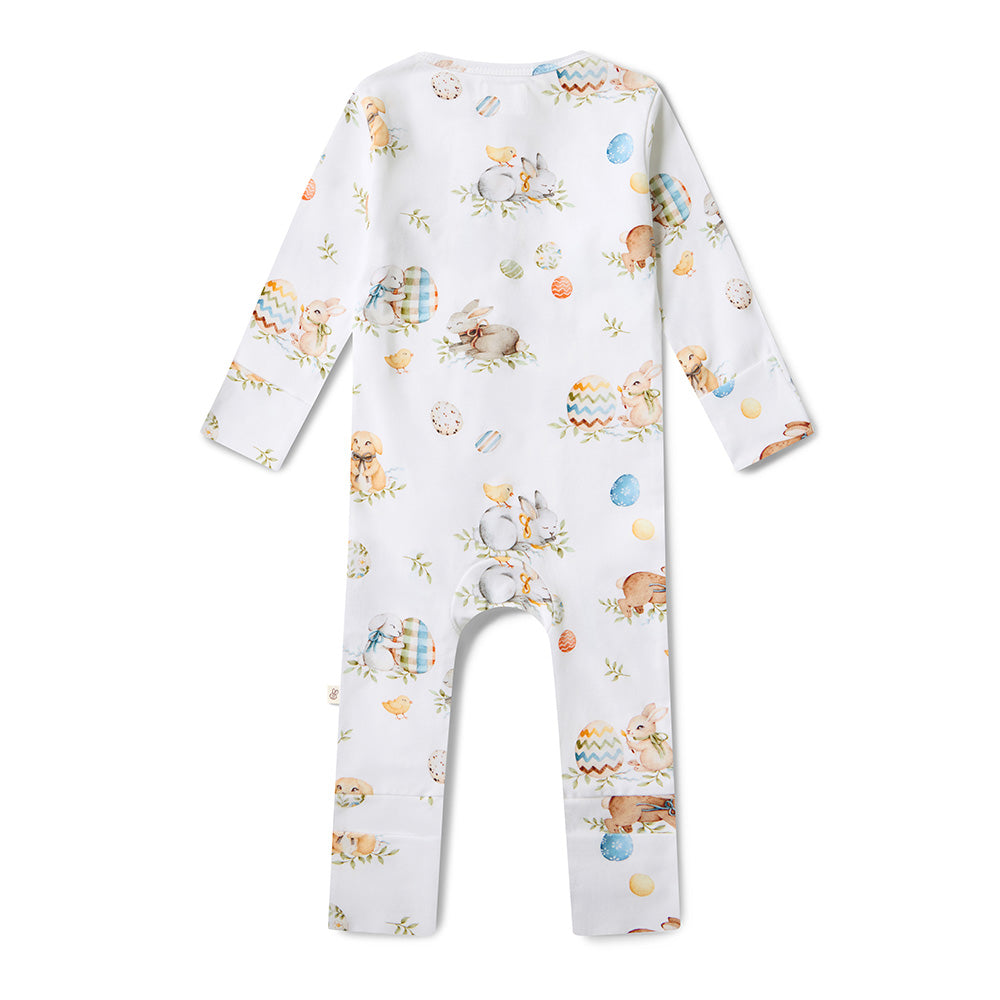 Flopsy Bunnies Organic Snugglesuit Convertible Romper - View 9