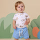 Flopsy Bunnies Short Sleeve Organic Bodysuit - Thumbnail 1