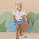 Flopsy Bunnies Short Sleeve Organic Bodysuit with Frill - Thumbnail 7
