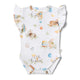Flopsy Bunnies Short Sleeve Organic Bodysuit with Frill - Thumbnail 2