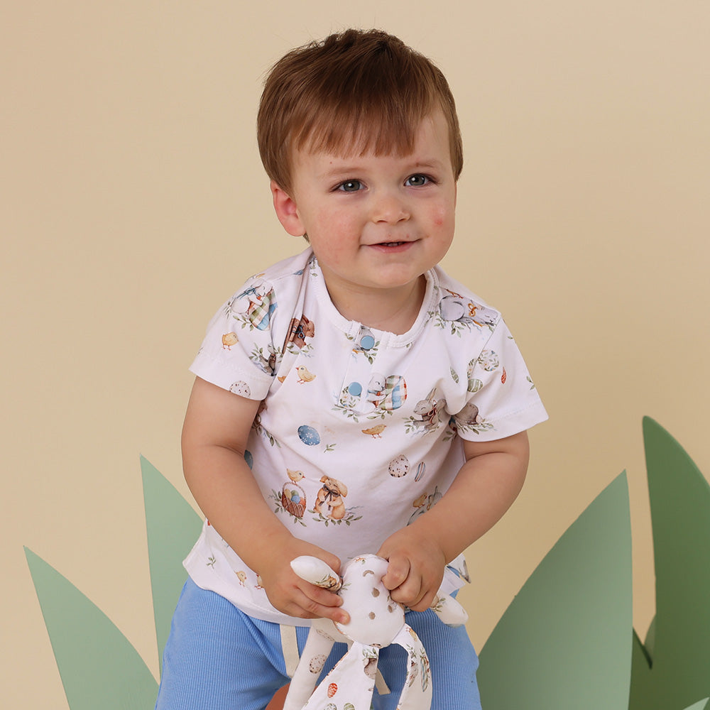 Flopsy Bunnies Organic Short Sleeve Top - View 5