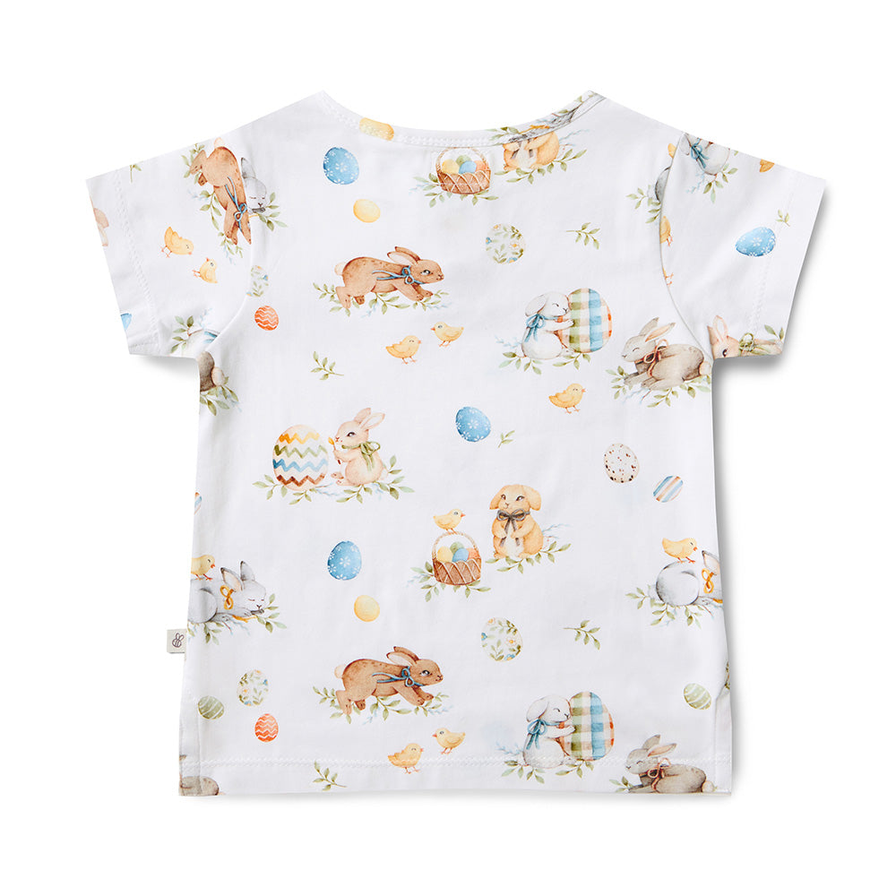 Flopsy Bunnies Organic Short Sleeve Top - View 7