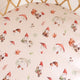 Gnomes Organic Bassinet Sheet / Change Pad Cover - Thumbnail 2