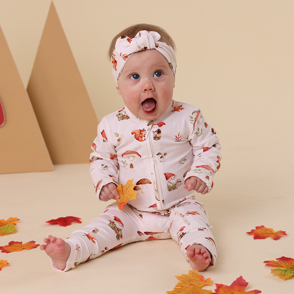 Gnomes Organic Snugglesuit Convertible Romper - View 8