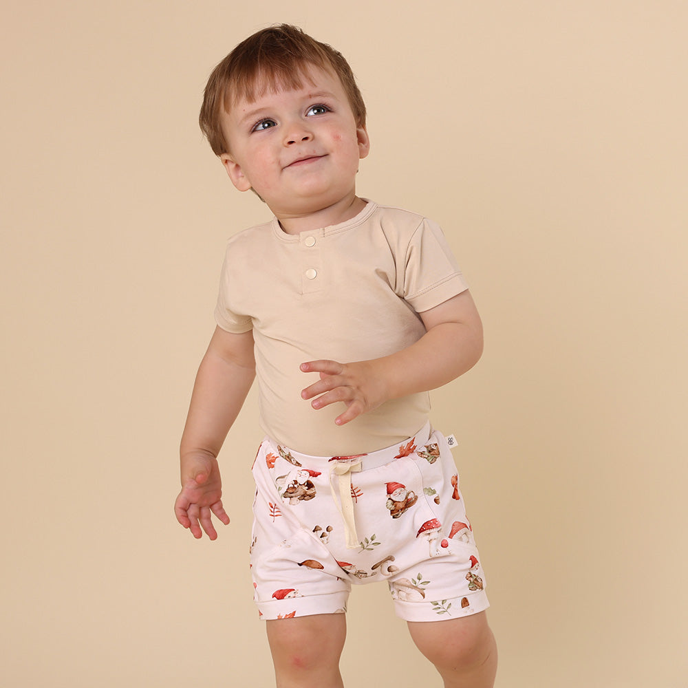 Gnomes Organic Shorts - View 1