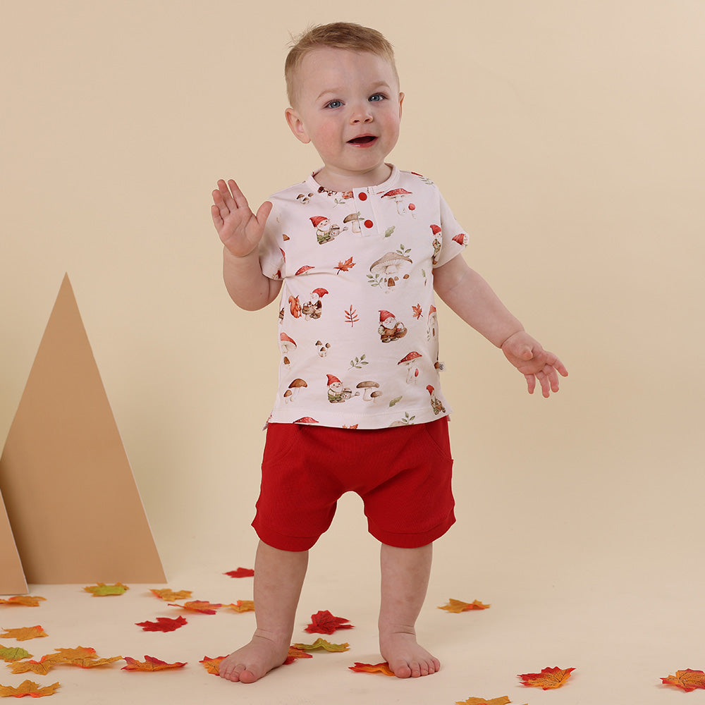 Gnomes Organic Short Sleeve Top - View 9