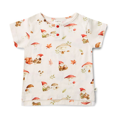 Gnomes Organic Short Sleeve Top | Snuggle Hunny
