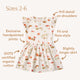 Gnomes Short Sleeve Organic Dress - Thumbnail 9