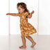 Golden Flower Organic Dress-Snuggle Hunny