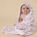 Gracie Organic Hooded Baby Towel | Snuggle Hunny