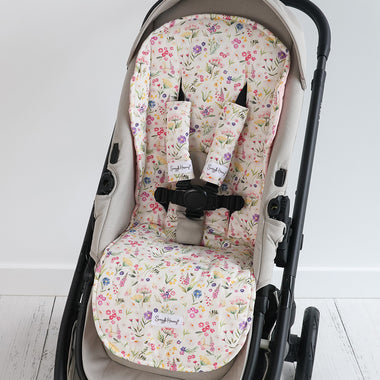 Gracie Pram Liner & Strap Cover Set | Snuggle Hunny