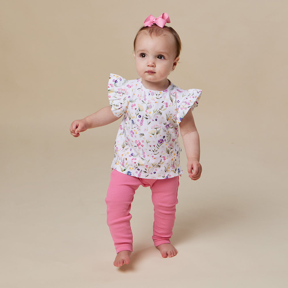 Candy Organic Pants with Frill - View 5