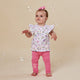 Gracie Organic Short Sleeve Top with Frill - Thumbnail 3