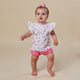 Gracie Organic Short Sleeve Top with Frill - Thumbnail 6