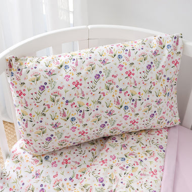 Gracie Organic Cotton Toddler Pillowcase | Snuggle Hunny