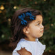 Navy Blue Piggy Tail Hair Clips - Pair - Thumbnail 1