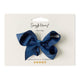 Navy Bow Hair Clip - Thumbnail 3