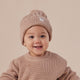 Hazelnut Organic Baby Knit Beanie - Thumbnail 4