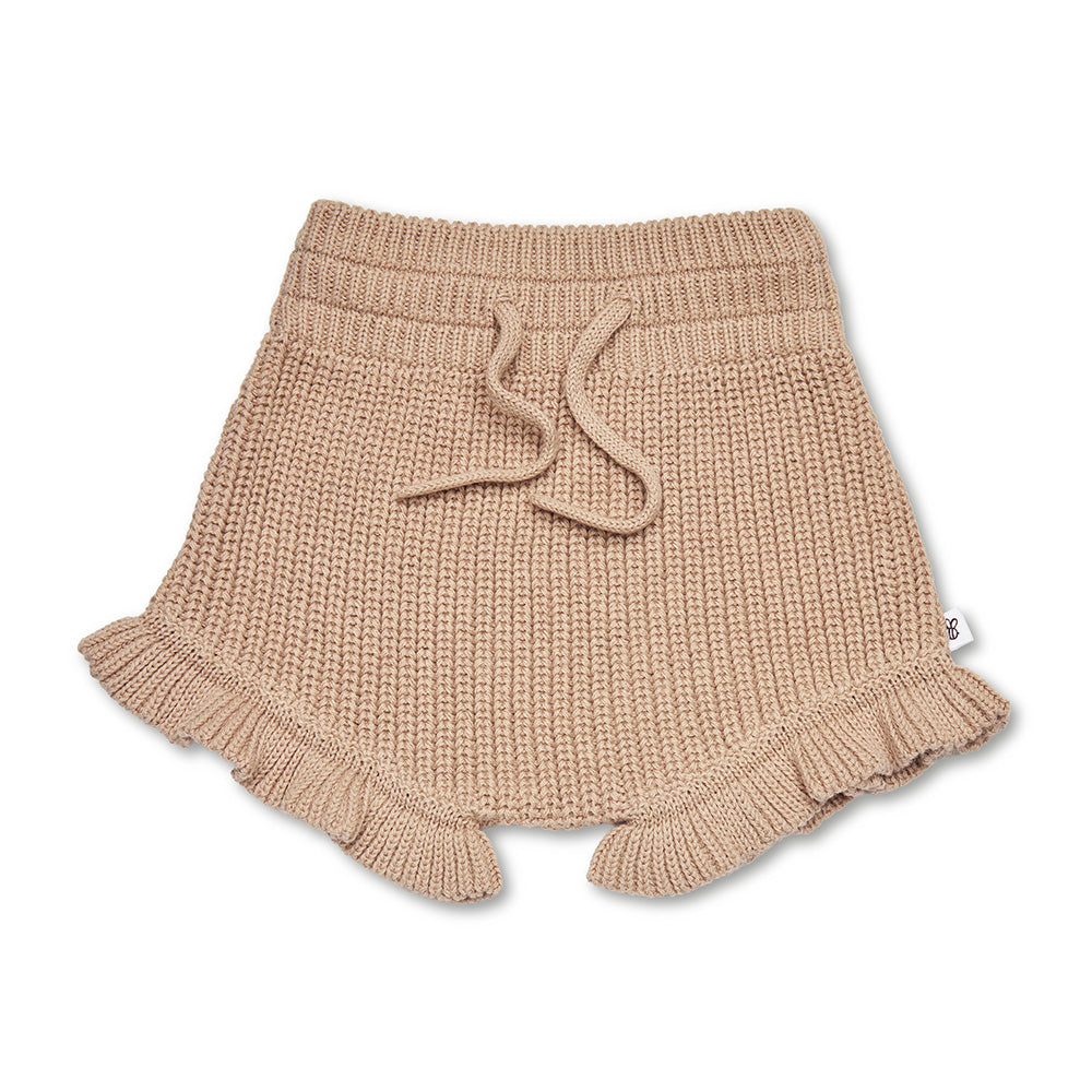 Hazelnut Organic Cotton Knit Bloomers - View 2