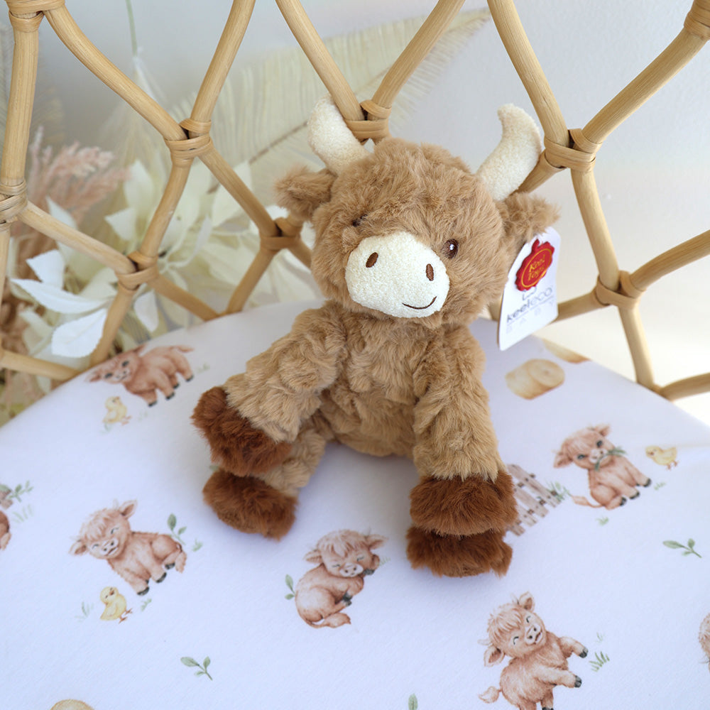 Keeleco Highland Cow Medium Plush (15cm) - View 1