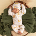 Highland Cows Organic Snugglesuit Convertible Romper | Snuggle Hunny