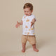 Highland Cows Organic Short Sleeve Top - Thumbnail 4