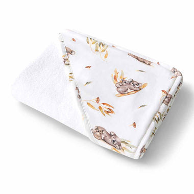 Koala Organic Hooded Baby Towel-Snuggle Hunny