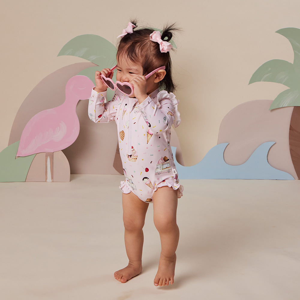 Ice Creams Frill Swimsuit - View 11